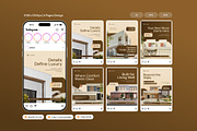 Real Estate - Instagram Post, a Social Media Template by Izdihaar_Studio (Thumbnail 1 of 4)