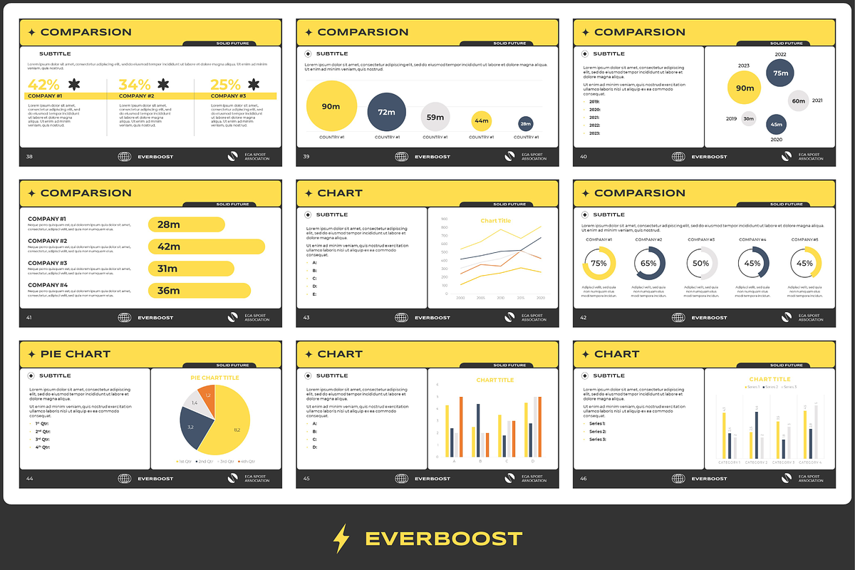 Presentation Template Business Plan, a Presentation Template by Aure Design (Photo 6 of 7)