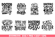Doctor SVG bundle 40 Designs, an Illustration by ZoomkSVG (Thumbnail 5 of 7)
