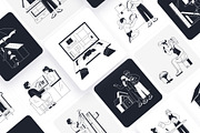Home Owner Illustration Set, an Outline Icon by Vectors Market (Thumbnail 5 of 10)