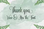 Wolfsbane, a Script Font by groens (Thumbnail 5 of 5)