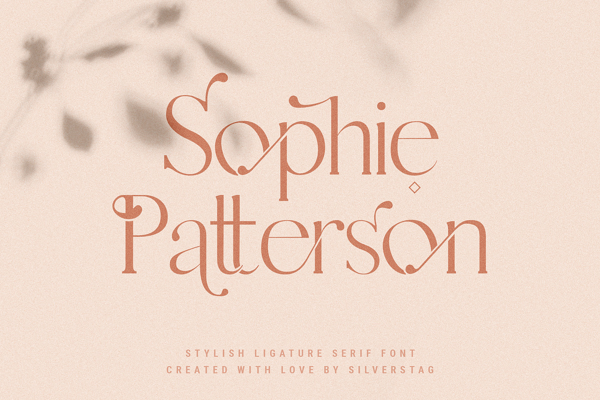 Esther - Stylish Ligature Serif Font, a Serif Font by SilverStag Type Foundry (Photo 16 of 27)