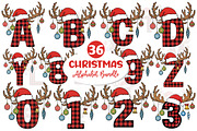Christmas Alphabet Latter Bundle, an Illustration by Dream Creation (Thumbnail 1 of 9)