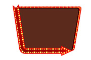 Retro Marquee Sign Frames Clipart, an Illustration by Stellalunarts (Thumbnail 2 of 3)