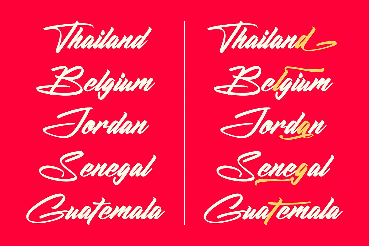 Hunter Anthila Bold Brush Font, a Script Font by stylishtype.co (Photo 12 of 20)