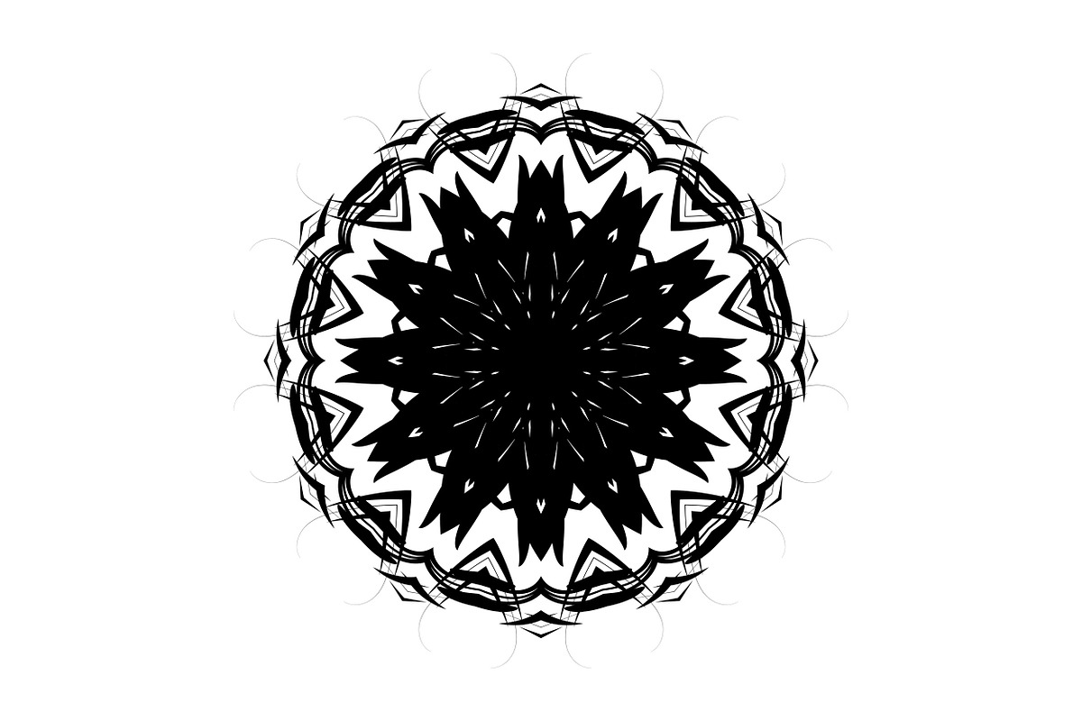 Premium Mandala Illustration Pack, a Decorative Illustration by NJ Himel (Photo 33 of 101)