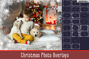 20 Christmas Photo Overlays, a Layer Style Add-On by MixPixBox (Thumbnail 1 of 7)