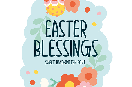 Easter Blessings Typeface