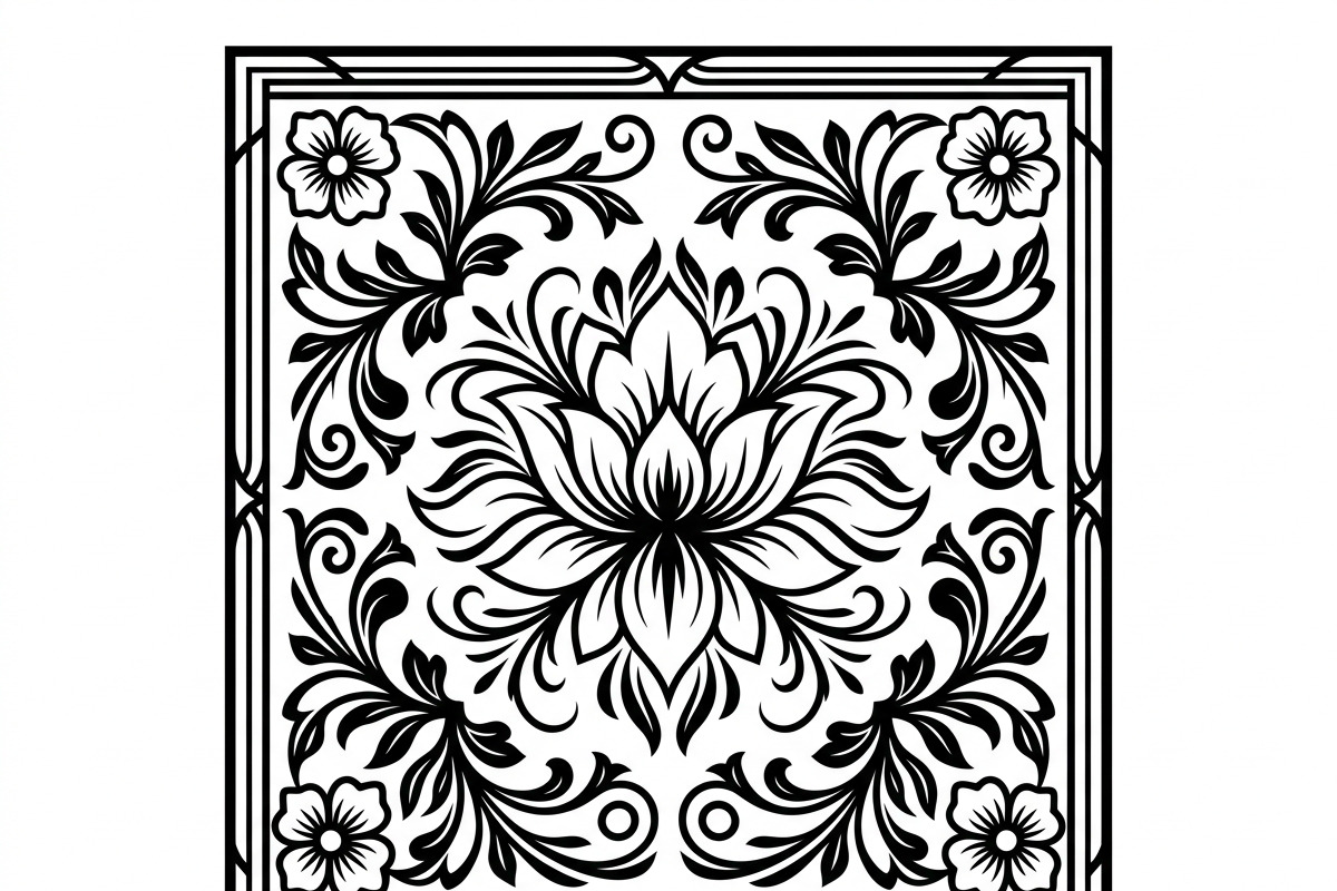 50 Elegant Floral Ornament Bundle, a Decorative Illustration by Amazin_art (Photo 12 of 29)
