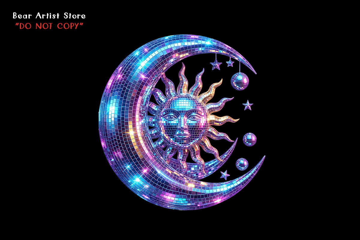 Disco Celestial Dreams, Celestial, an Object Graphic by GlitterCraft (Photo 46 of 101)