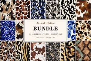 Animal Abstract Bundle 101 Patterns