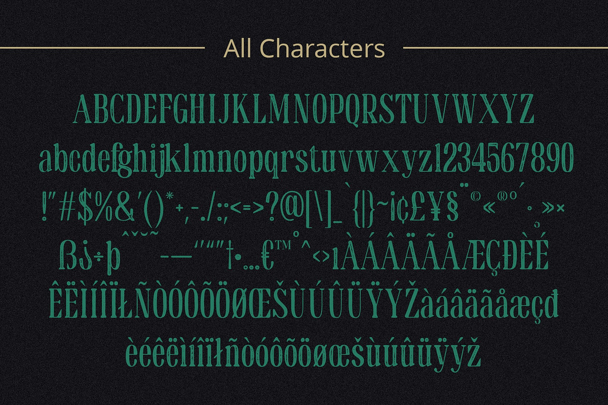 Benida Rounded Vintage, a Serif Font by Craft Supply Co. (Photo 5 of 8)