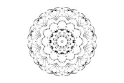 Ornamental Black White Mandala Pack, a Decorative Illustration by NJ Himel (Thumbnail 92 of 103)