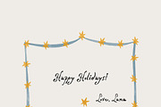 Watercolor Christmas Animals Whimsy, a Seasonal Illustration by Lana Elanor (Thumbnail 16 of 16)