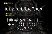 IronCrest - A Blackletter Font, a Blackletter Font by GearShift (Thumbnail 4 of 4)