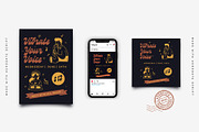 Aerogate Script, a Script Font by Wacaksara Co. (Thumbnail 11 of 13)