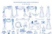 Summer Wedding Collection, a Decorative Illustration by Marish (Thumbnail 11 of 11)
