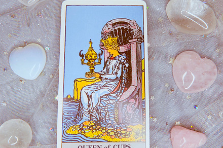 Lady of cups tarot card, an Arts & Entertainment Photo by Natalia Flurno