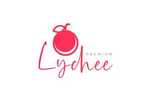 fresh fruit lychee circle logo, a Branding & Logo Template by devastd