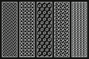 Geometric textured seamless patterns, a Pattern Graphic by ExpressShop