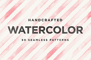 55 Watercolor Patterns