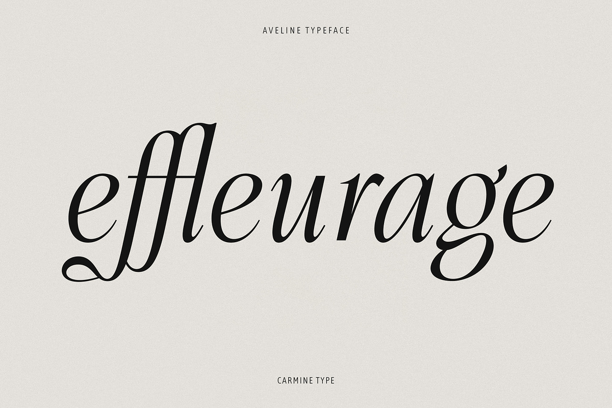 Aveline, Soft Serif with Ligatures, a Serif Font by CarmineType (Photo 4 of 28)