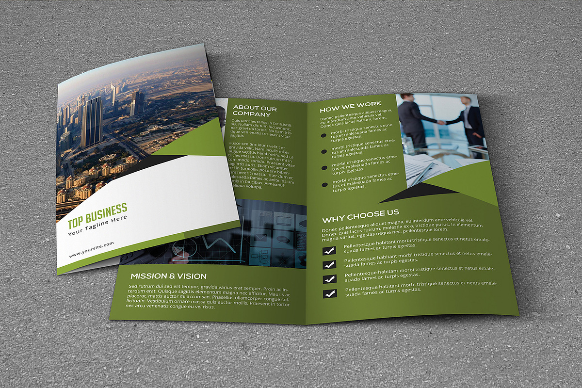 Corporate Business Brochure-V352, a Brochure Template by Template Shop (Photo 4 of 4)