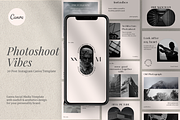 Photovibe - Instagram Canva template, a Social Media Template by ZAF Studio (Thumbnail 1 of 7)