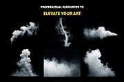 240+ Smoke Elements Overlay Effects, an Object Graphic by Mikel Blazgad (Thumbnail 4 of 10)