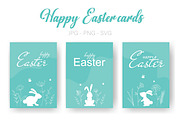 Happy Easter flyers set, a Card Template by Tati_Kli (Thumbnail 1 of 4)