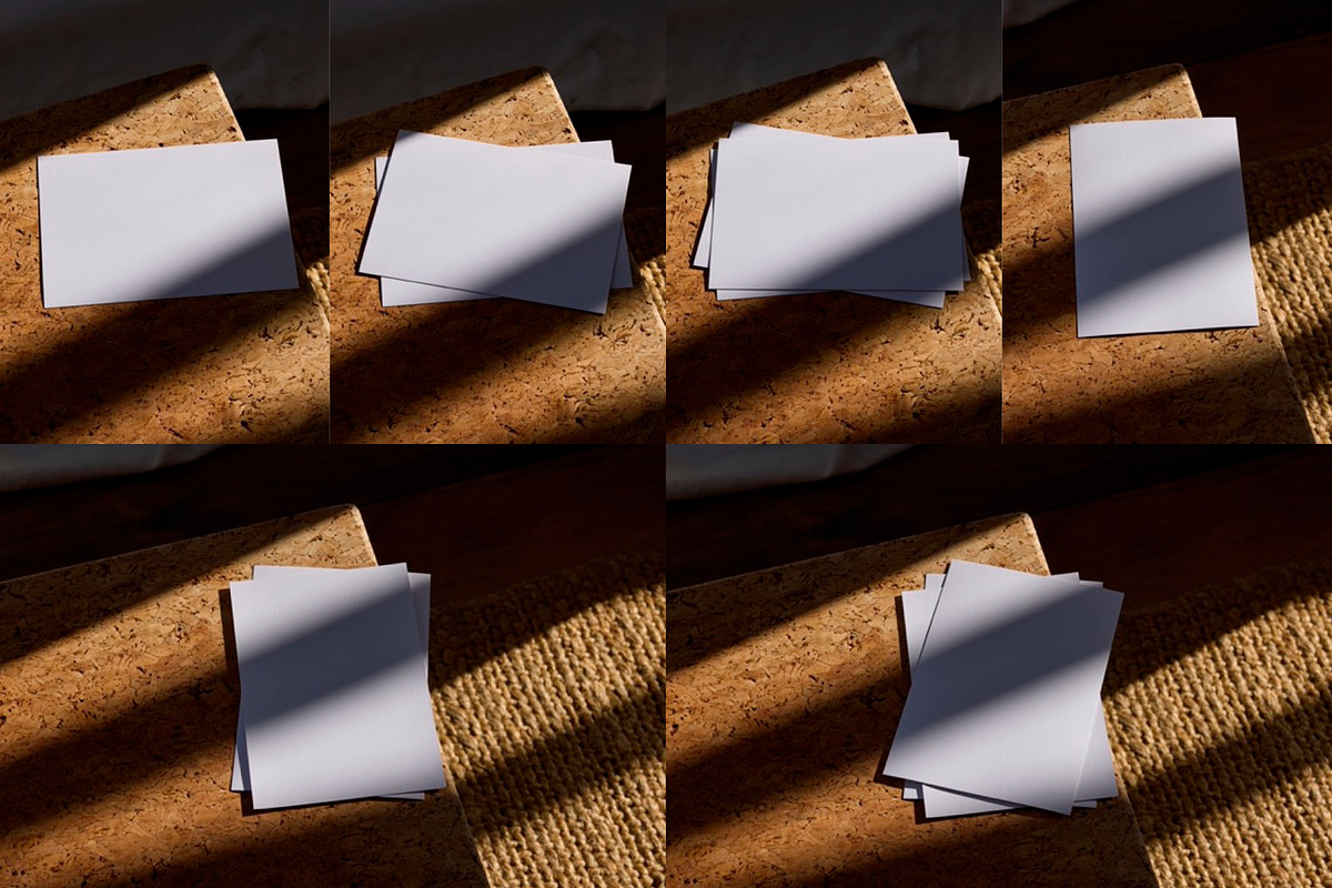 Business Cards and Postcards Bundle, an Advertising Mockup by Moixo studio (Photo 8 of 8)