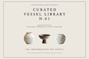 Curated Vessel Library N.01