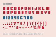Cosmonaut - Soviet Space Font, a Sans Serif Font by OPENCITYDESIGNCO (Thumbnail 2 of 9)