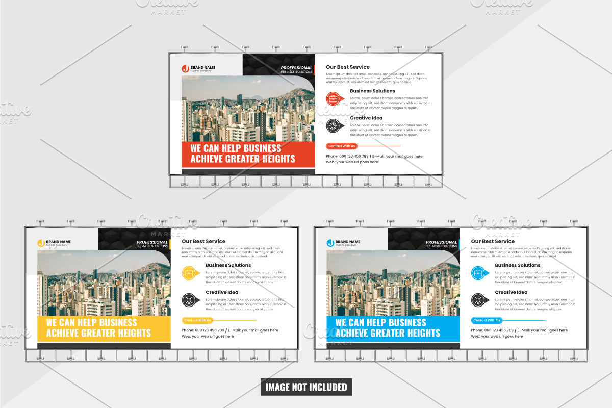 Corporate business billboard design, a Poster Template by SouravDesign (Photo 1 of 2)