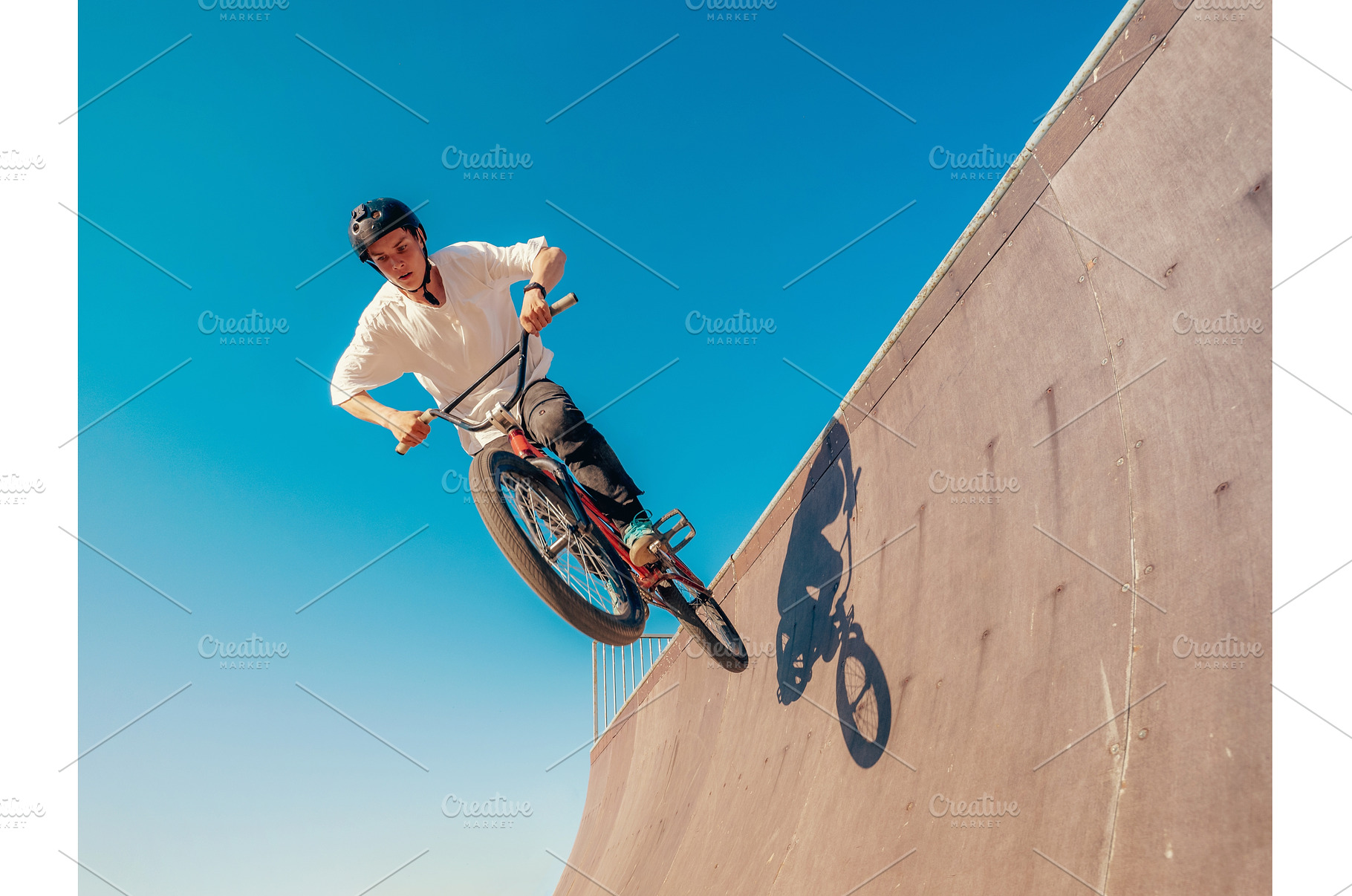 BMX bicycle rider doing trick in, a Sports & Recreation Photo by Fascinadora