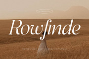 Rowfinde Modern Serif Font, a Serif Font by Storytype Studio (Thumbnail 1 of 15)