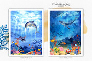 Coral Reef. Watercolor Set, an Illustration by Tata Pilip (Thumbnail 10 of 16)