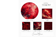 Grunge Royal Red Seamless Textures, a Texture Graphic by Creative Matrix82 (Thumbnail 2 of 5)