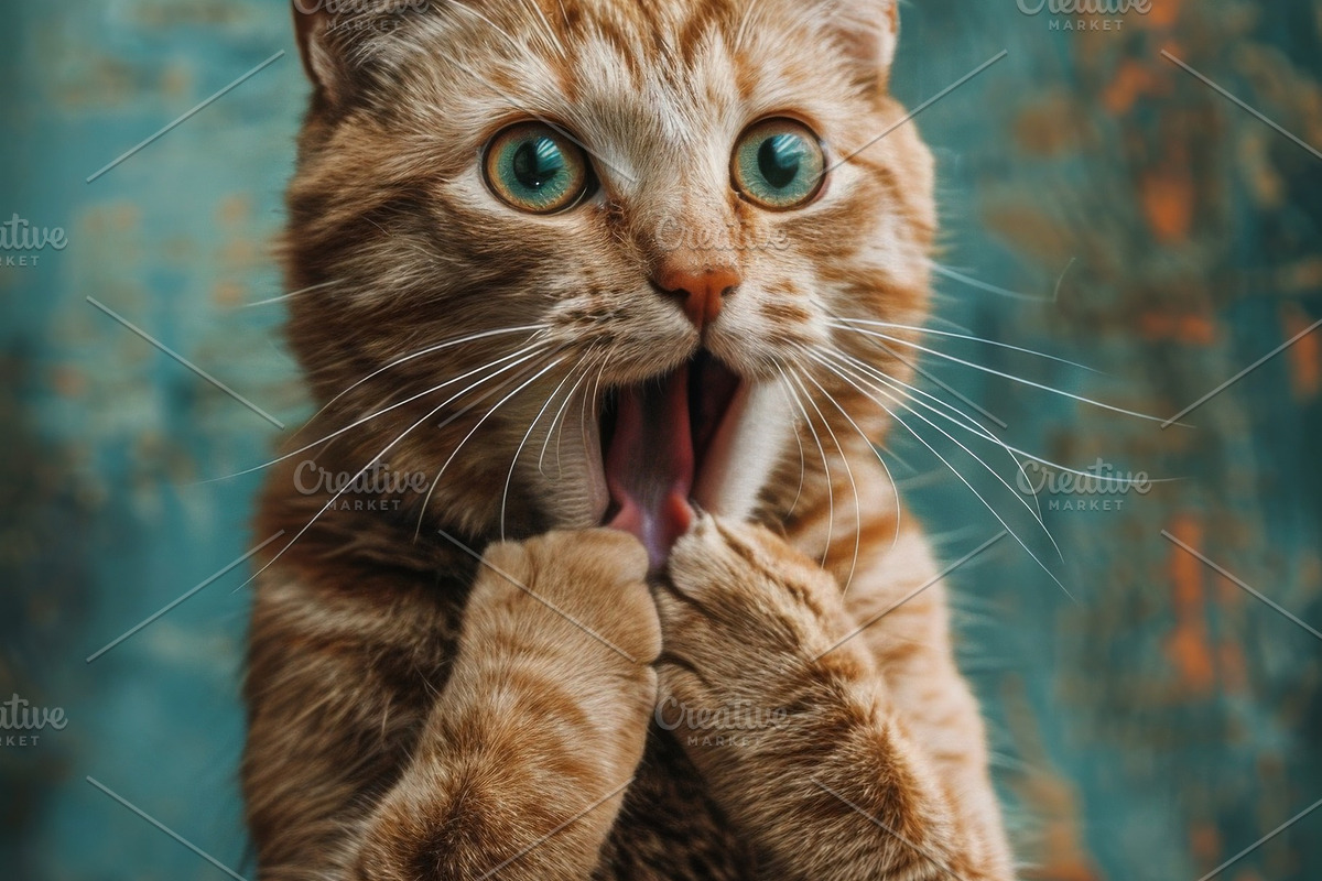 236 surprised animals, an Animal Photo by Handmadefont (Photo 23 of 241)