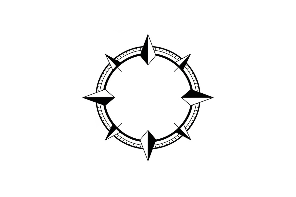 Vintage Compass Rose SVG Bundle, an Illustration by yasushie (Photo 23 of 29)
