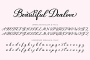 Beautiful Dealove, a Handwritten Font by Yoga Letter (Thumbnail 8 of 10)