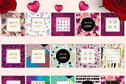 400+ Valentine's Day Cards Pack, a Decorative Illustration by Olha Kostiuk (Thumbnail 7 of 9)