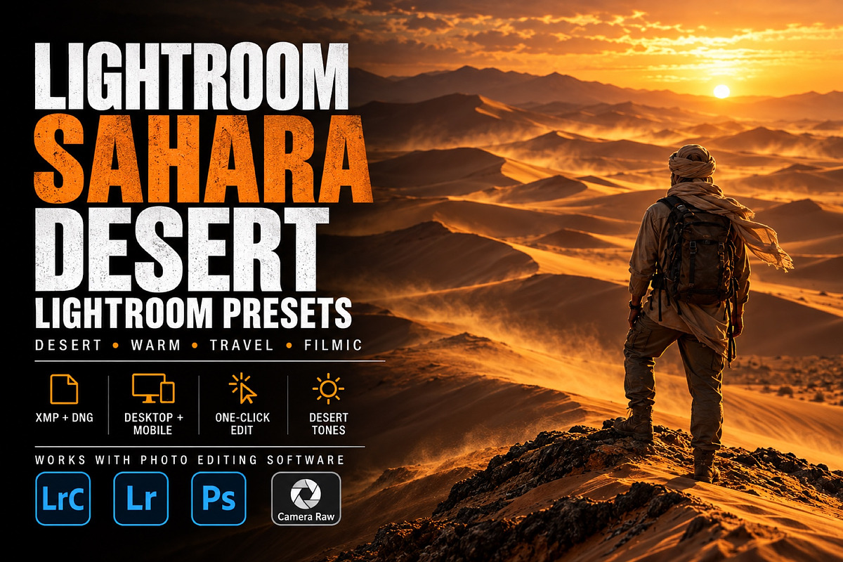 Sahara Desert Lightroom Presets, a Preset Add-On by AAA Presets (Photo 1 of 21)