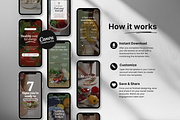 100 Nutrition Coach Instagram Reels, a Social Media Template by DigiPax (Thumbnail 7 of 10)