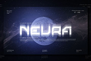 NEURA - Futuristic & Galaxy Font, a Font by Brainwave (Thumbnail 1 of 9)