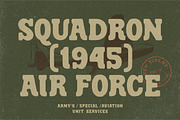 Troops - Vintage Display Font, a Slab Serif Font by Genetype (Thumbnail 2 of 8)