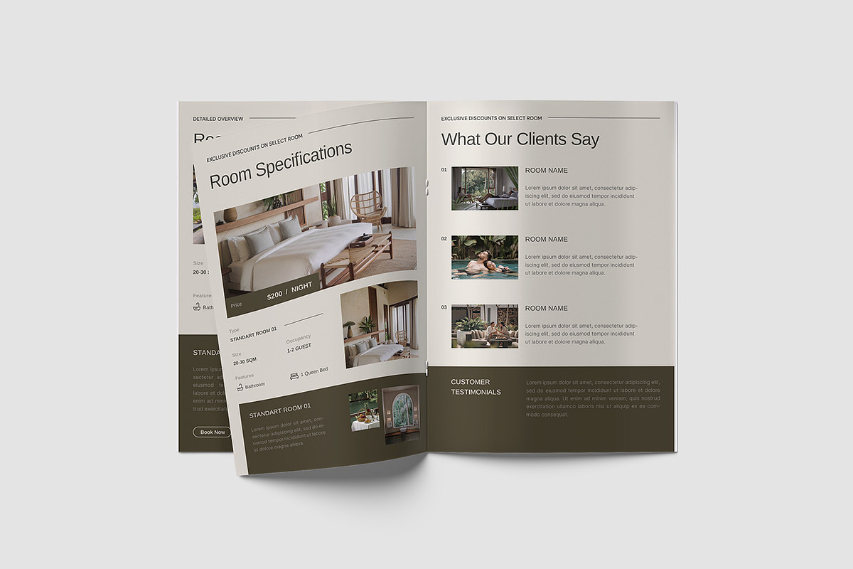 Project Resort Catalogue Template, a Brochure Template by TMint Play (Photo 6 of 8)