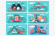 24 Holidays And Travel V1 Concepts, a Person Illustration by VectorMine (Thumbnail 3 of 9)