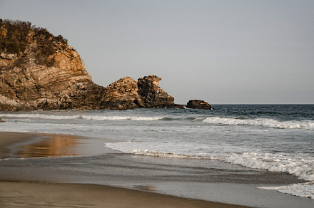 Rock that looks like a man with hat