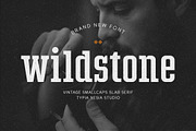 Wildstone Slab, a Slab Serif Font by Typia Nesia (Thumbnail 1 of 12)